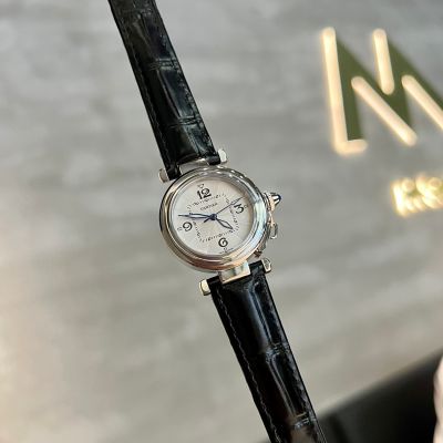 Cartier Pasha Series 35MM Imported Quartz Movement 316L Steel Lady Watch